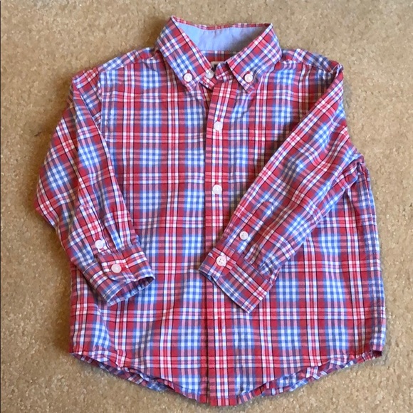 Janie and Jack Other - Little Boy’s Plaid Janie & Jack Shirt